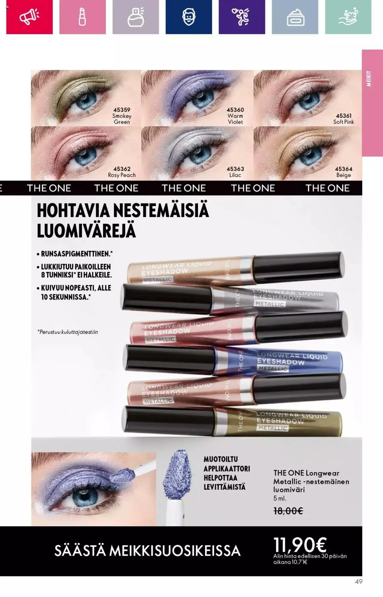 Oriflame - Esite 14 voimassa alkaen 13. syyskuuta - 3. lokakuuta 2023 - Tarjouslehti sivu 49