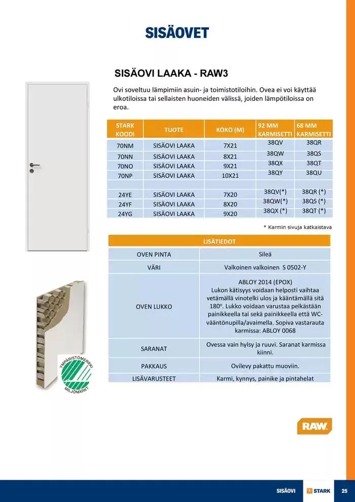 Ovivalikoima voimassa alkaen 19. marraskuuta - 31. joulukuuta 2024 - Tarjouslehti sivu 25