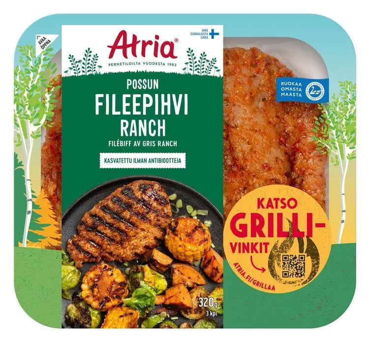 Atria Possun Fileepihvi Ranch 320g