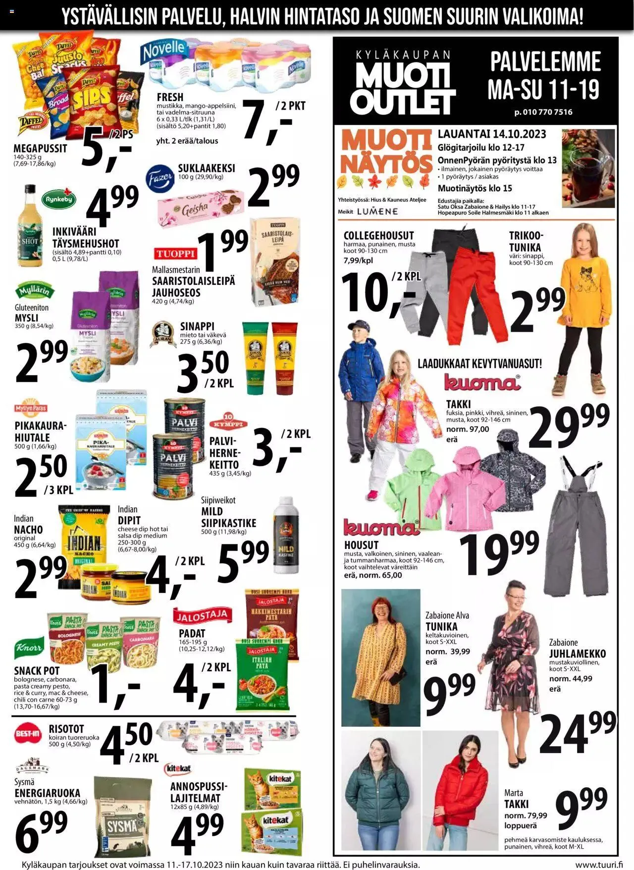 Tuuri tarjoukset voimassa alkaen 11. lokakuuta - 17. lokakuuta 2023 - Tarjouslehti sivu 9
