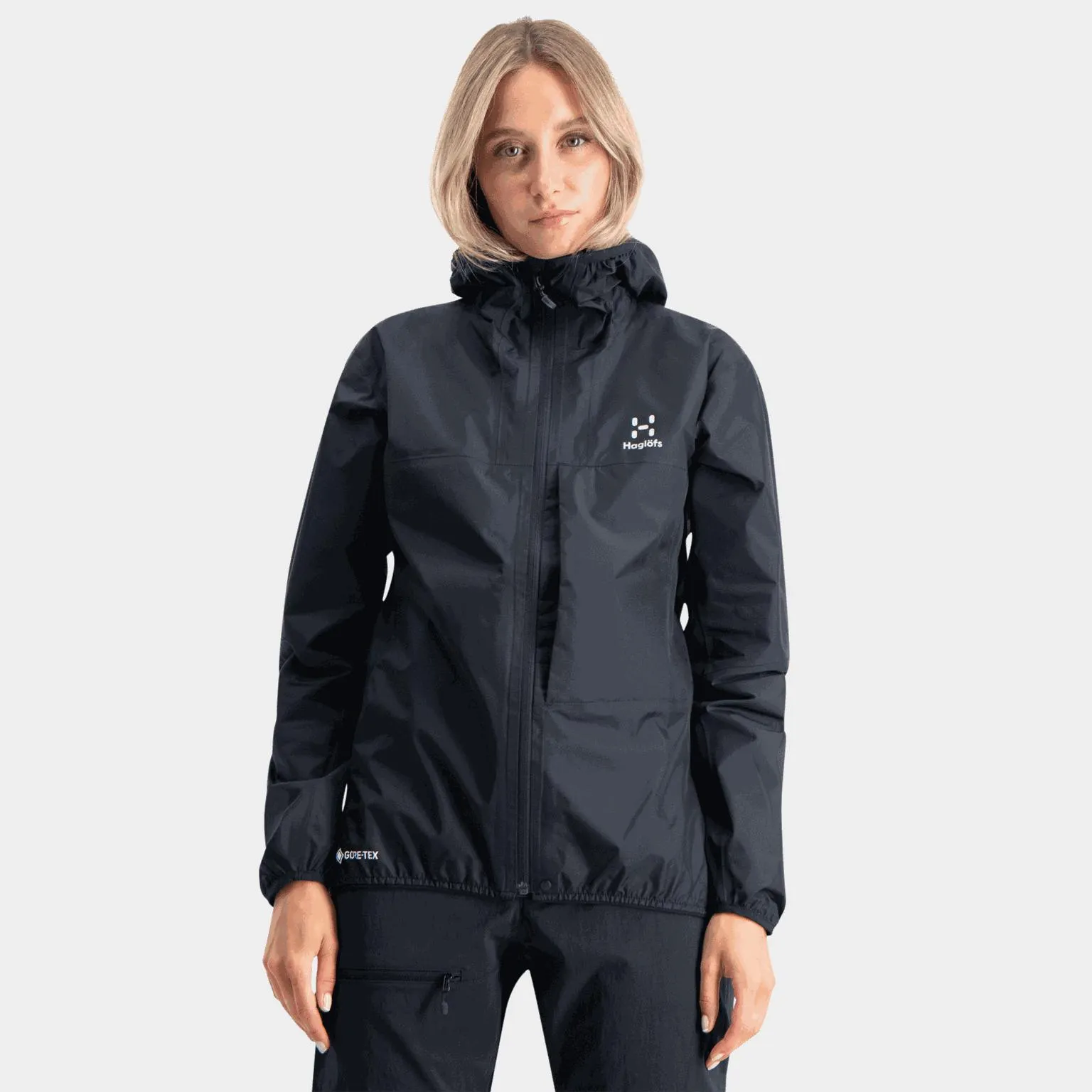 L.I.Critus Gore-Tex Jacket, naisten kuoritakki - Musta