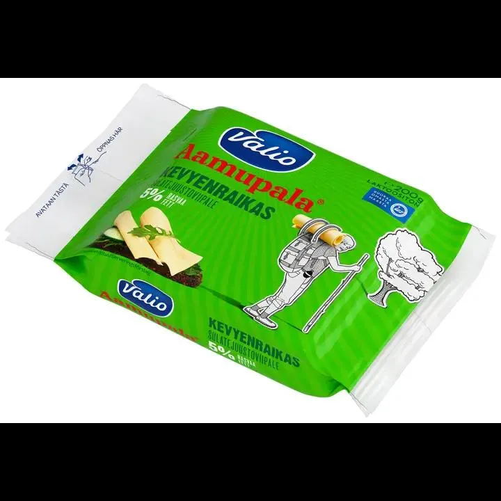 Valio Aamupala® e200 g kevyenraikas 5 % sulatejuustoviipale laktoositon
