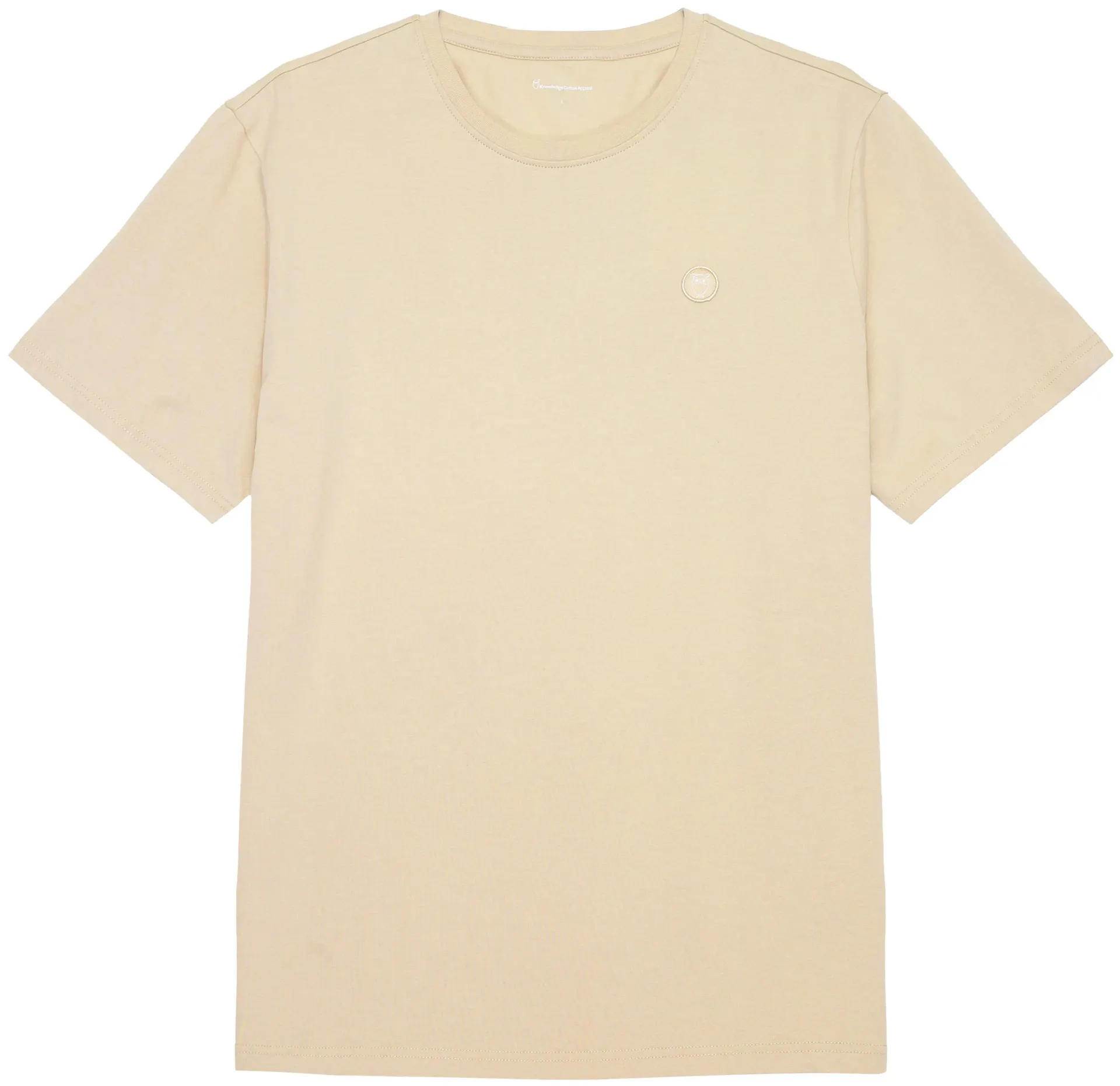 Knowledge cotton apparel LOKE badge t-paita