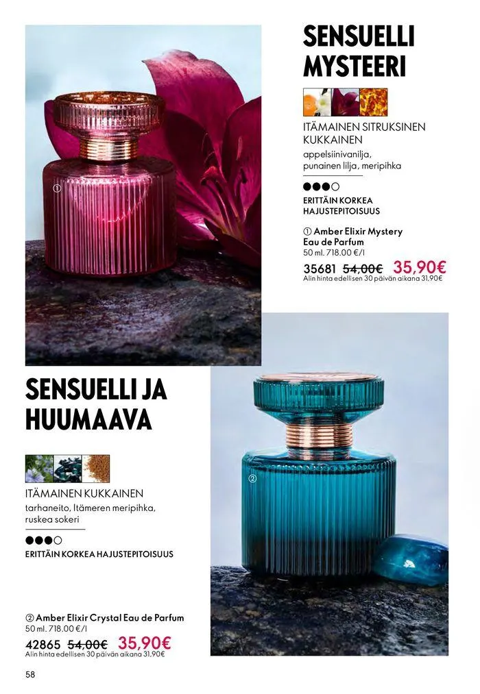 Oriflame tarjoukset voimassa alkaen 22. elokuuta - 5. syyskuuta 2024 - Tarjouslehti sivu 58