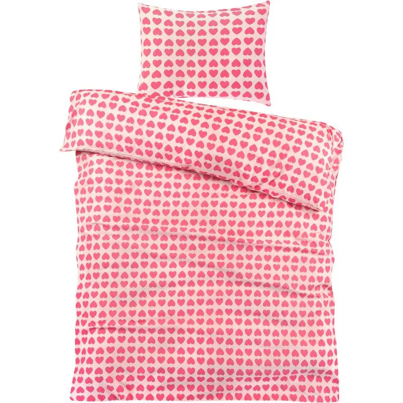 Pussilakanasetti Day Dream 150 x 210 cm Sydämet