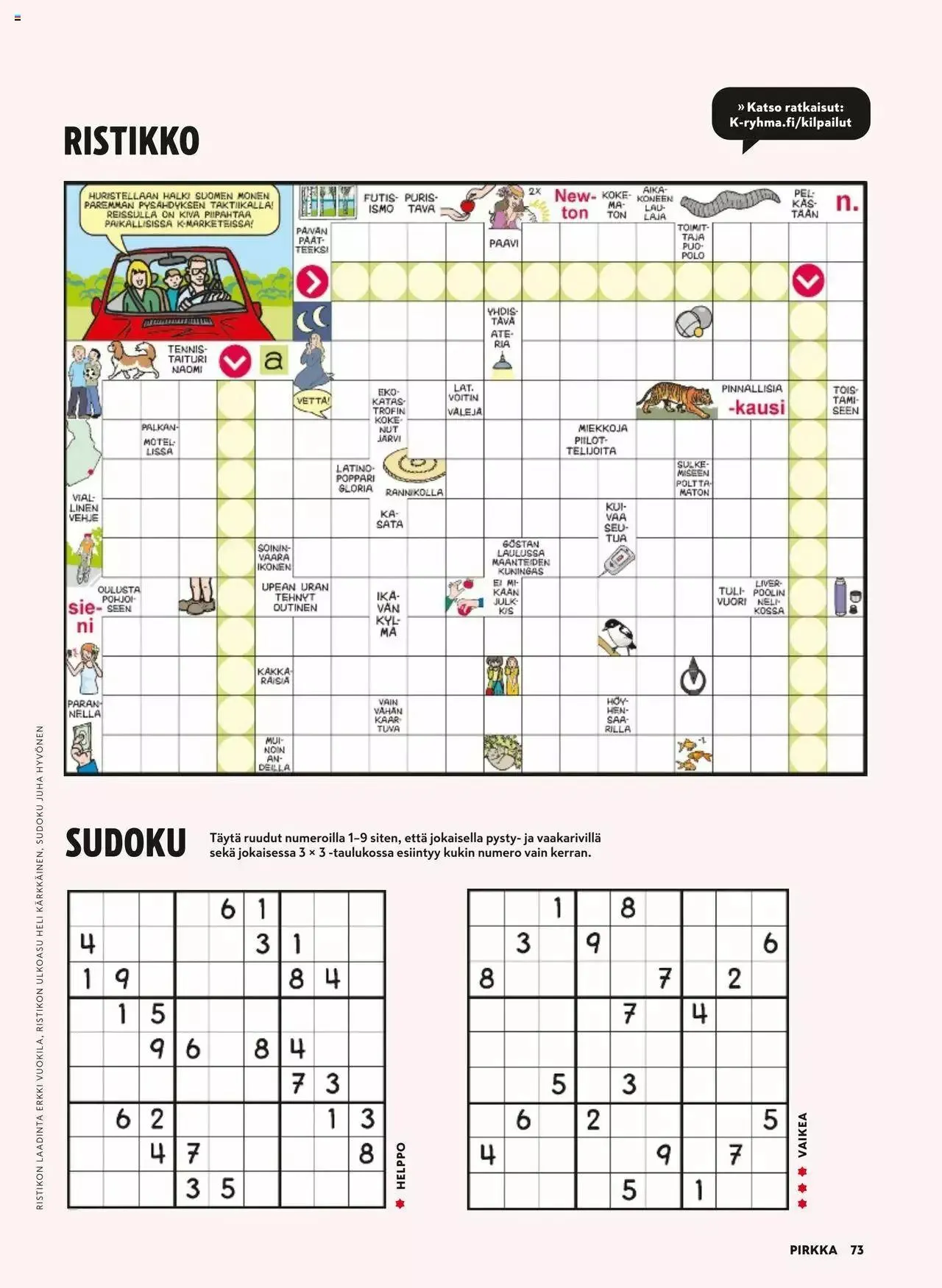 K-Market tarjoukset Pirkka 6–8/2023 voimassa alkaen 7. kesäkuuta - 29. elokuuta 2023 - Tarjouslehti sivu 73