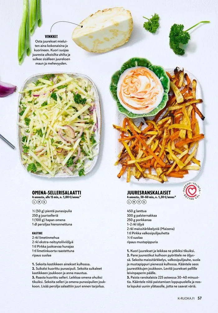 K-Ruoka 9/2024 voimassa alkaen 19. syyskuuta - 3. lokakuuta 2024 - Tarjouslehti sivu 52