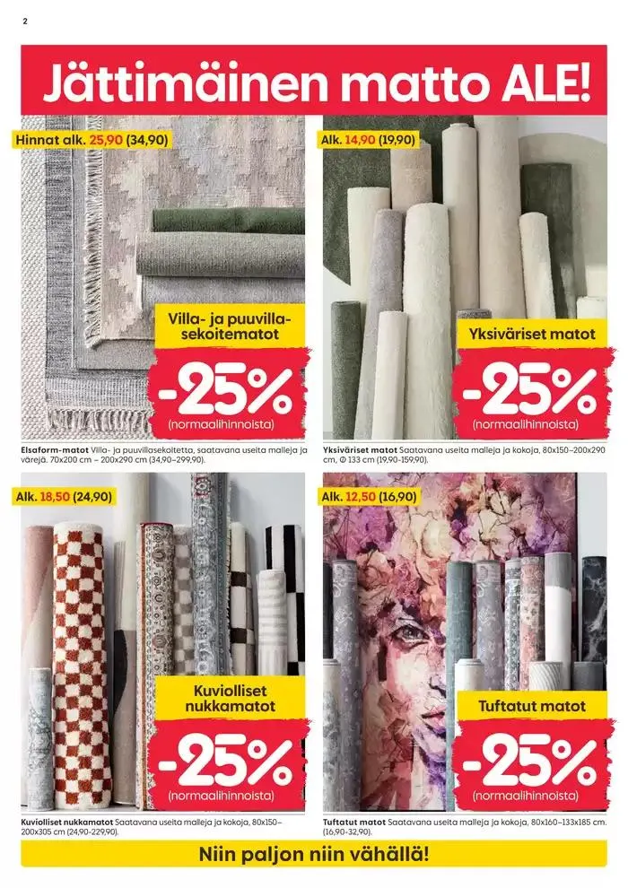 Rusta tarjoukset voimassa alkaen 24. helmikuuta - 10. maaliskuuta 2025 - Tarjouslehti sivu 2