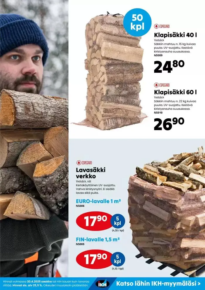 IKH tarjoukset voimassa alkaen 6. maaliskuuta - 30. huhtikuuta 2025 - Tarjouslehti sivu 12