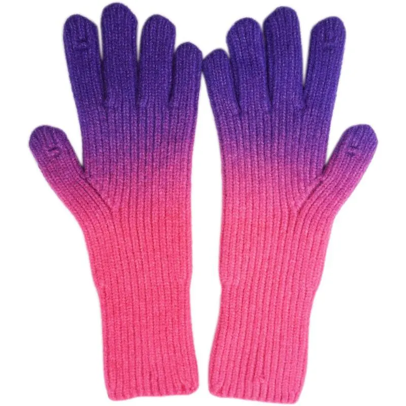 Neulesormikkaat Miny pitkät, lila