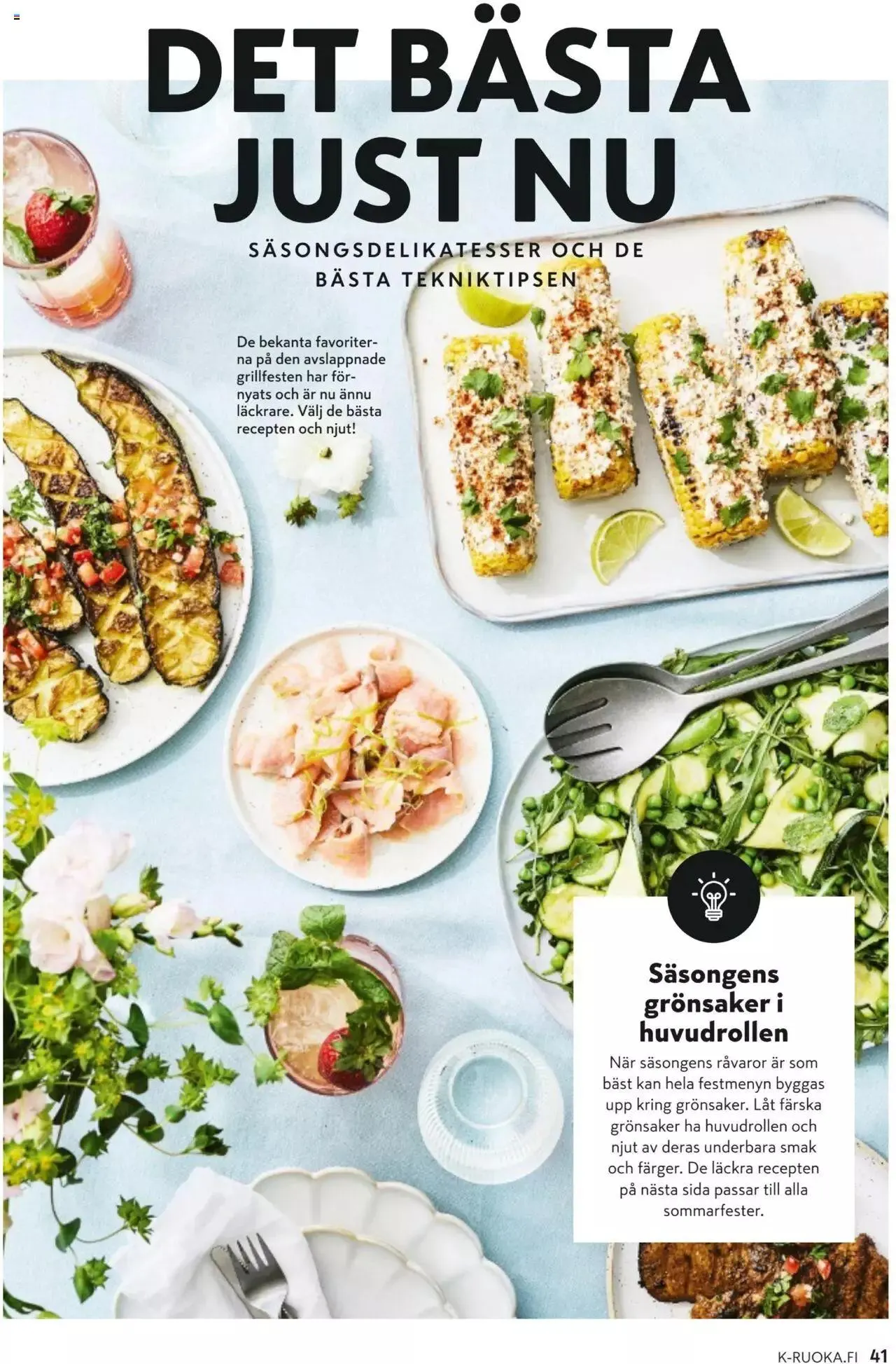 K-Market tarjoukset voimassa alkaen 7. kesäkuuta - 29. elokuuta 2023 - Tarjouslehti sivu 41