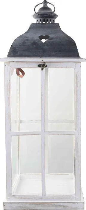 Puulyhty Felicia luonnonvalkoinen 25,5 x 25,5 x 65 cm