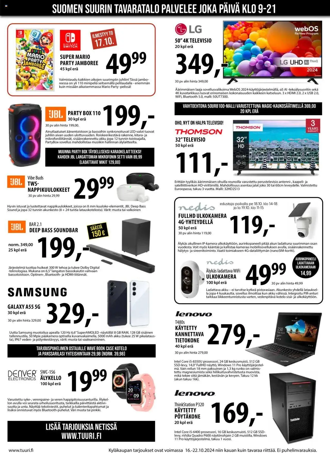 Tuuri tarjoukset voimassa alkaen 16. lokakuuta - 22. lokakuuta 2024 - Tarjouslehti sivu 7