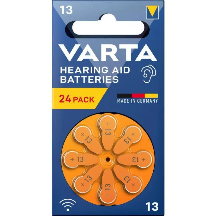 VARTA KUULOKOJEPARISTO 13 24-PACK