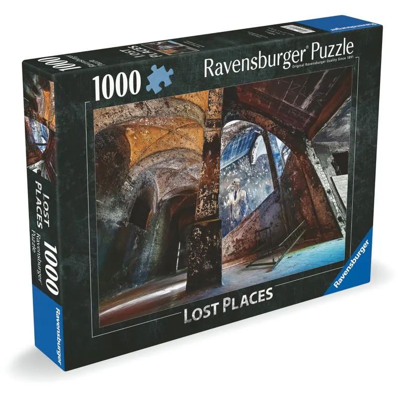 Palapeli Ravensburger 1000 palaa Lost Places, Alpenhaus Graffito Beelitzer