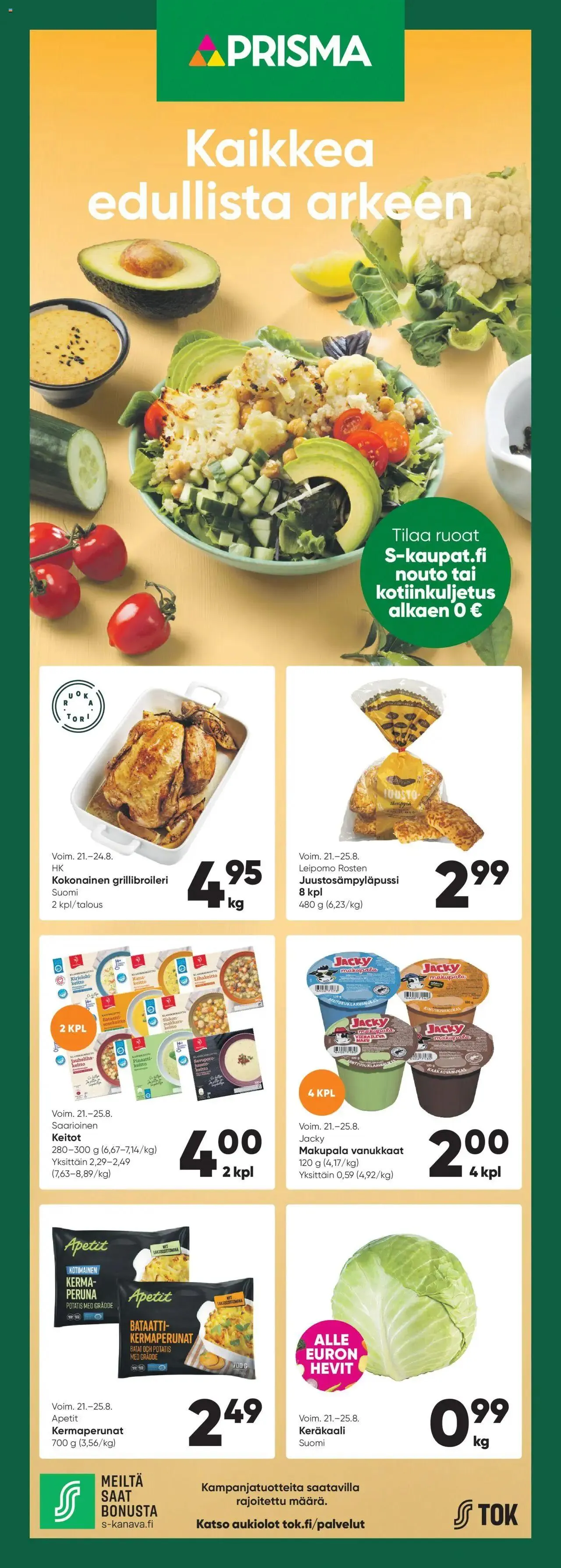 Prisma tarjoukset - Kaikkea edullista arkeen - 0
