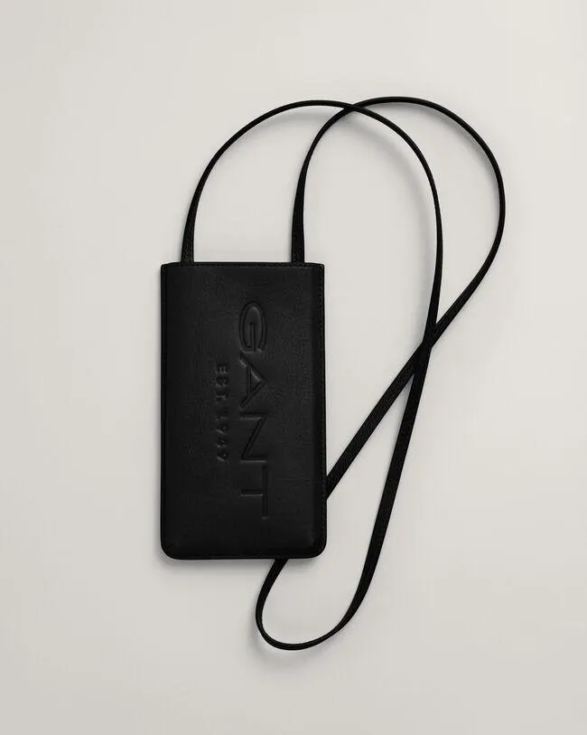 Nahkainen kaulapussi