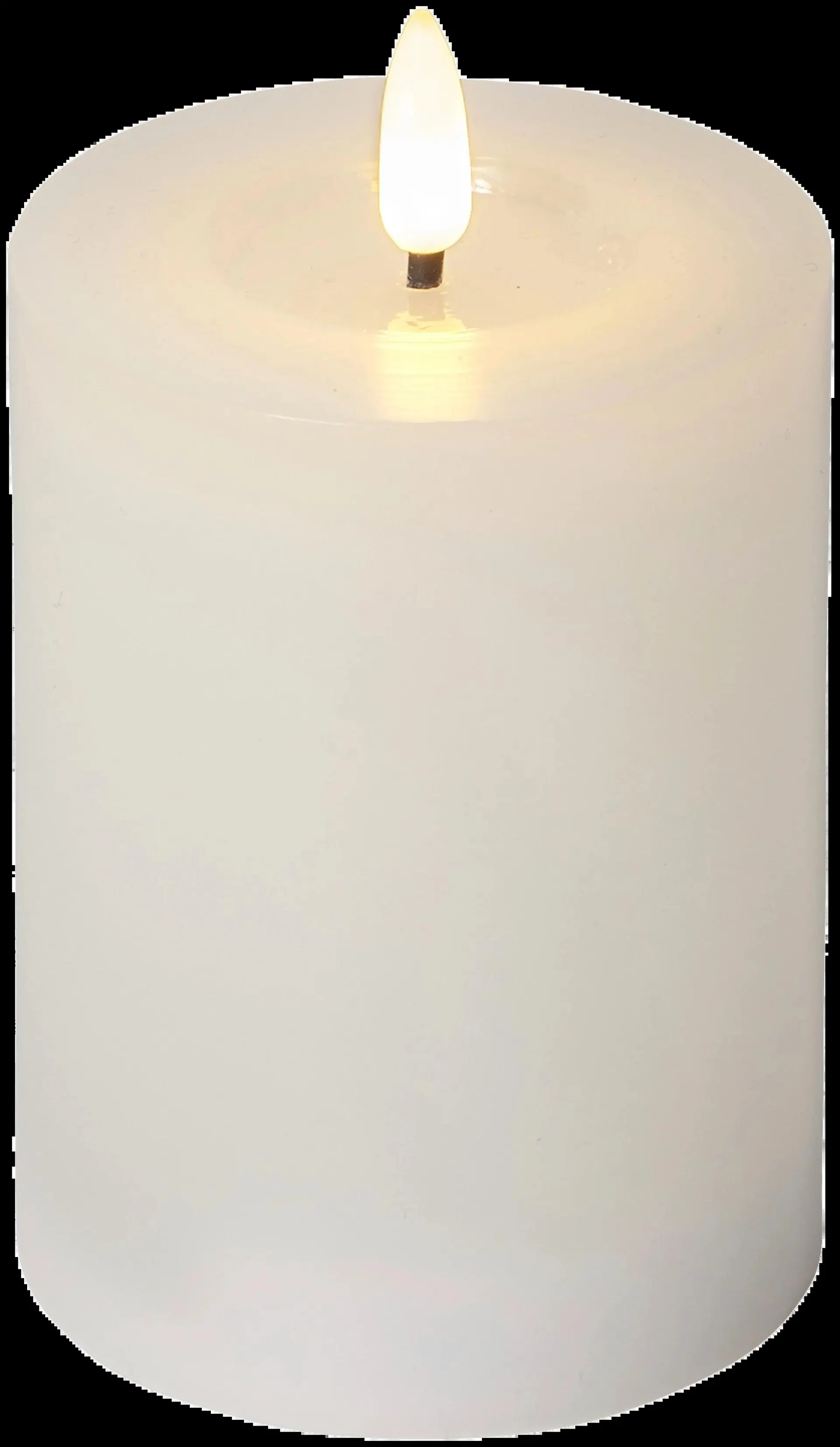 Star Trading Flamme Flow LED-kynttilä 12,5 cm valkoinen