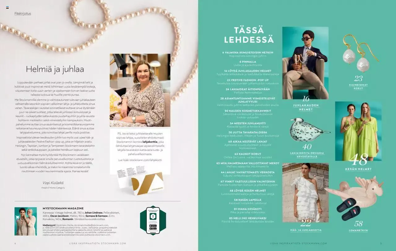 Stockmann tarjoukset voimassa alkaen 1. kesäkuuta - 31. joulukuuta 2023 - Tarjouslehti sivu 3