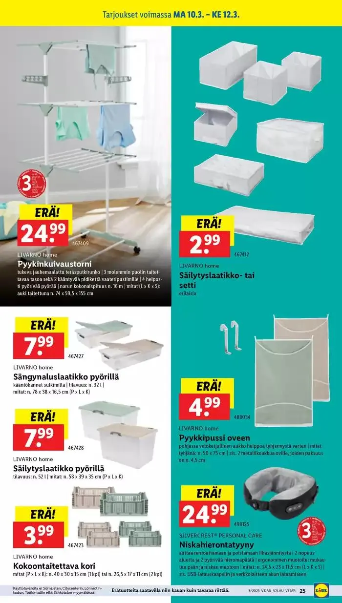Houkuttelevia erikoistarjouksia kaikille voimassa alkaen 3. maaliskuuta - 12. maaliskuuta 2025 - Tarjouslehti sivu 33