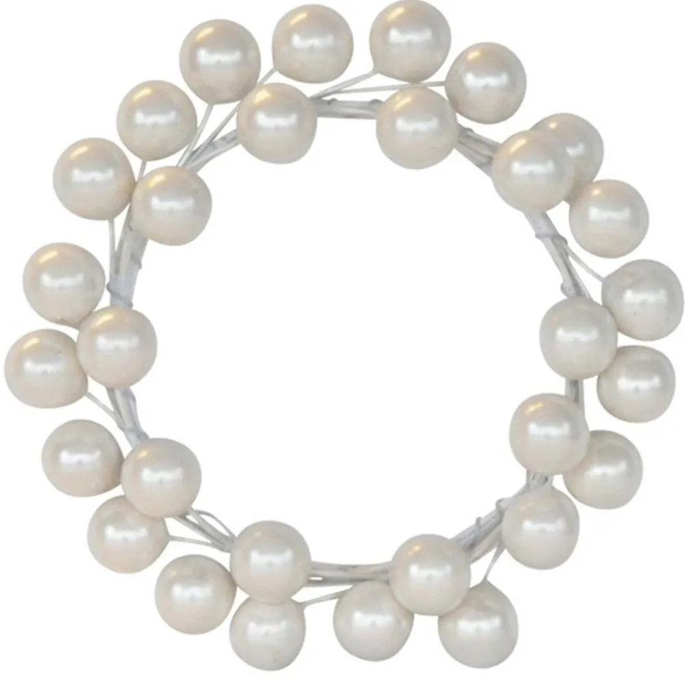 HELMIMANSETTI 8CM VALKOINEN