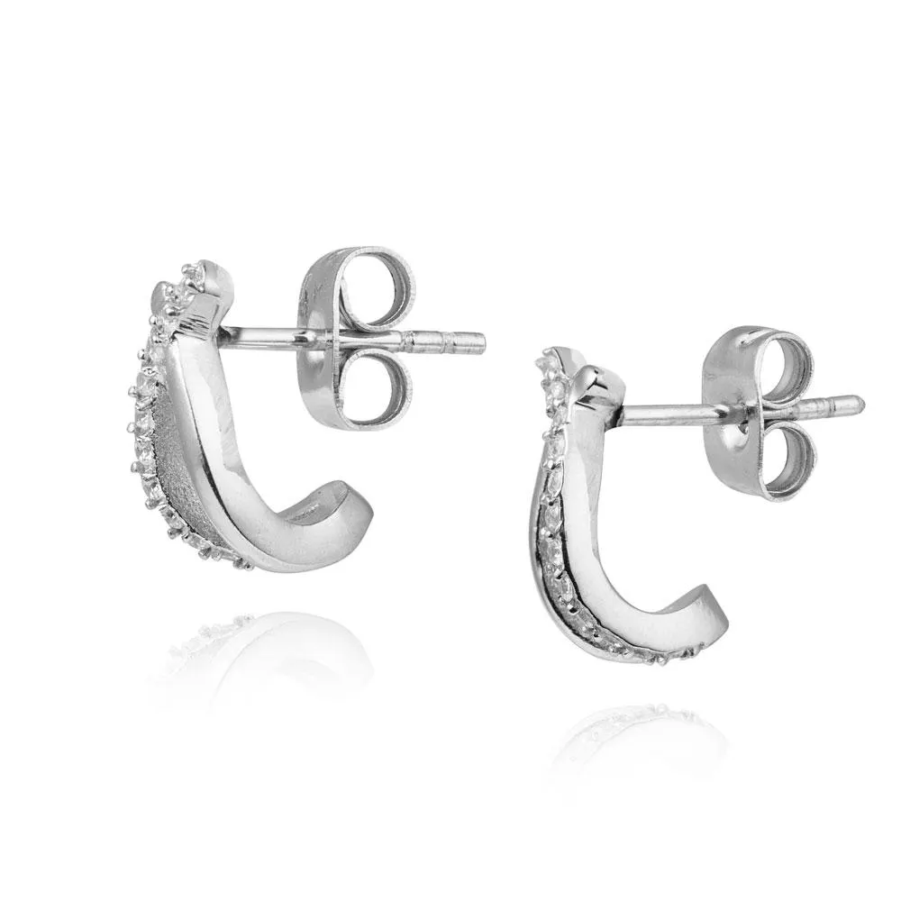 Mockberg x Kenza Ines Steel korvakorut