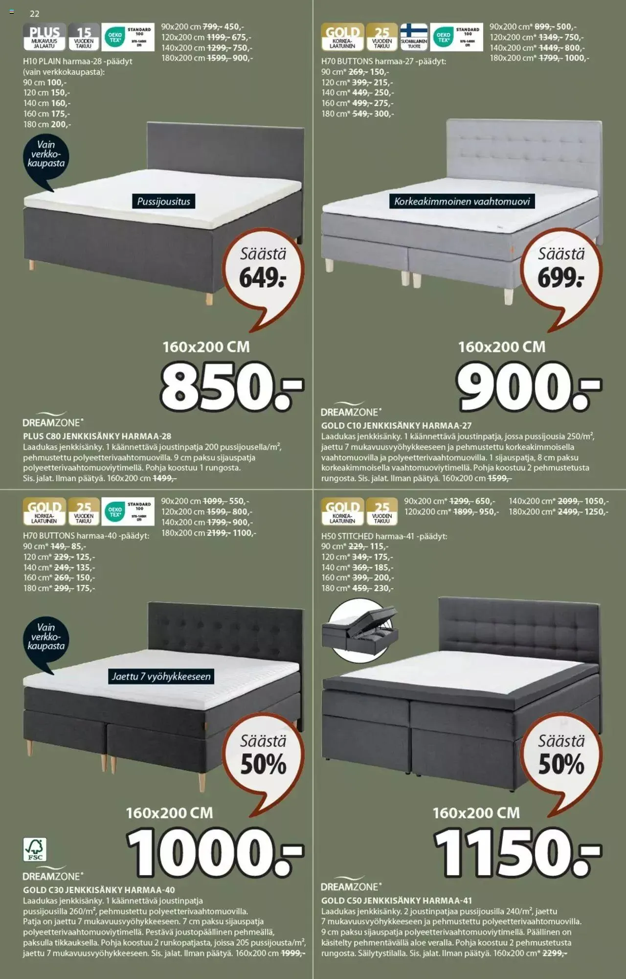 JYSK - Viikon tarjoukset voimassa alkaen 28. elokuuta - 31. joulukuuta 2023 - Tarjouslehti sivu 23