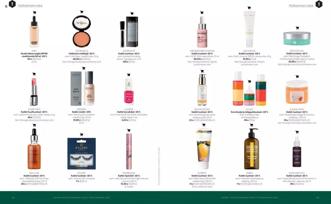 Stockmann tarjoukset voimassa alkaen 1. kesäkuuta - 31. joulukuuta 2023 - Tarjouslehti sivu 43