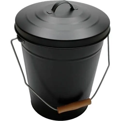 Bergen tuhkaämpäri kannella 10L