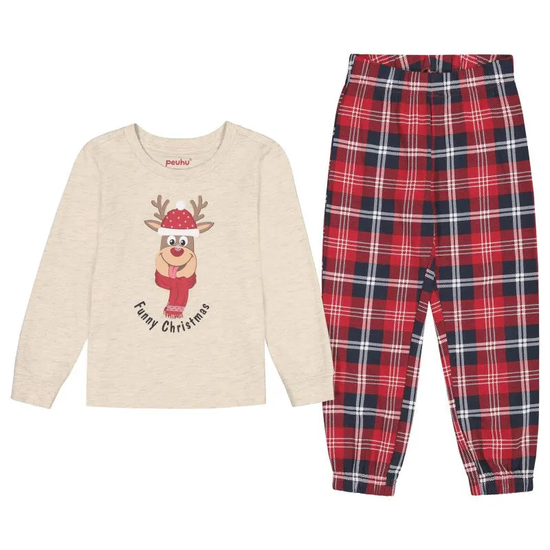 Pienten lasten perhepyjama Peuhu Herry Poro