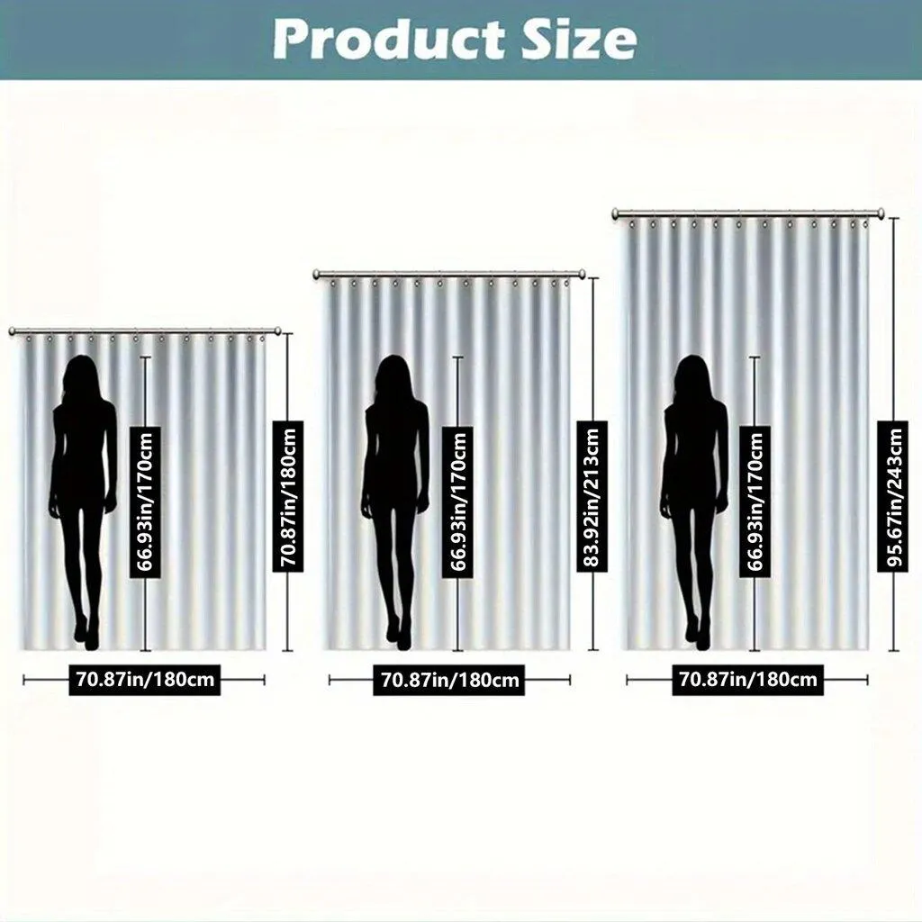 Polyesteri Ulko Yksityisyysnäyttö Värilasikuvio Pickify, 1PC-180X213cm/71*84in