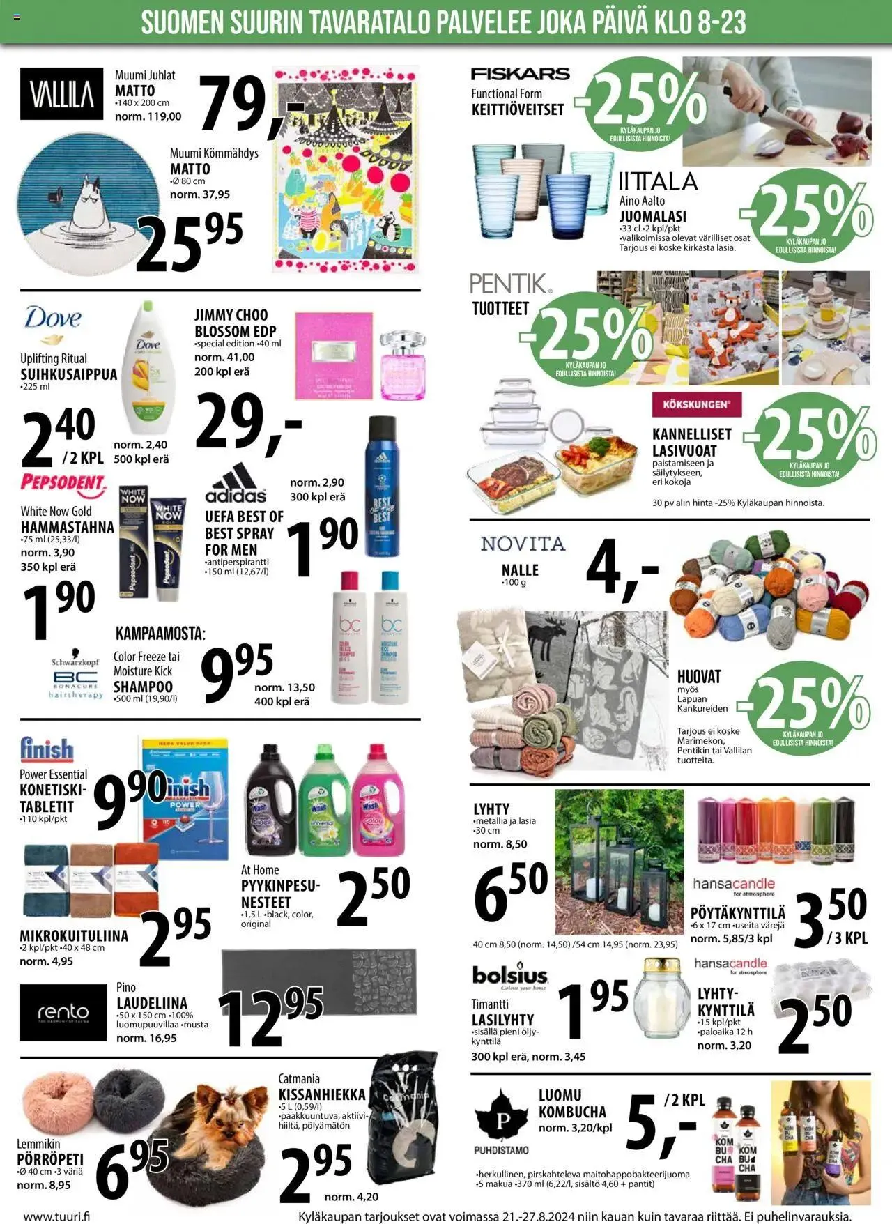 Tuuri tarjoukset voimassa alkaen 21. elokuuta - 27. elokuuta 2024 - Tarjouslehti sivu 2