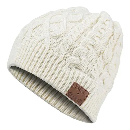 GADGET MONSTER MUSIC HAT BLUETOOTH NEULEMYSSY VALKOINEN