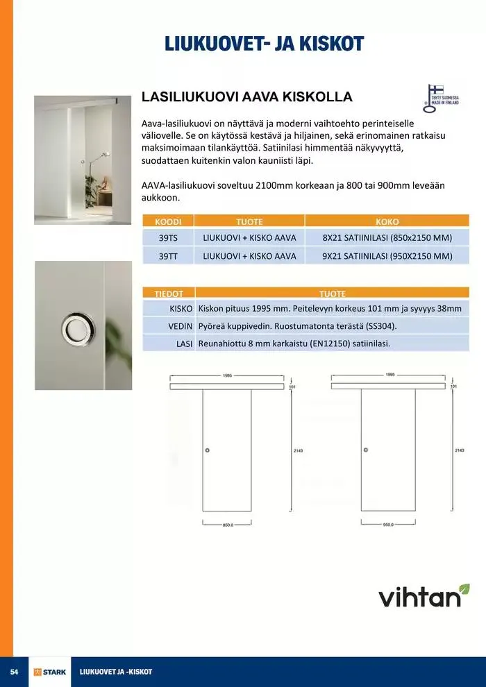Ovivalikoima voimassa alkaen 19. marraskuuta - 31. joulukuuta 2024 - Tarjouslehti sivu 54