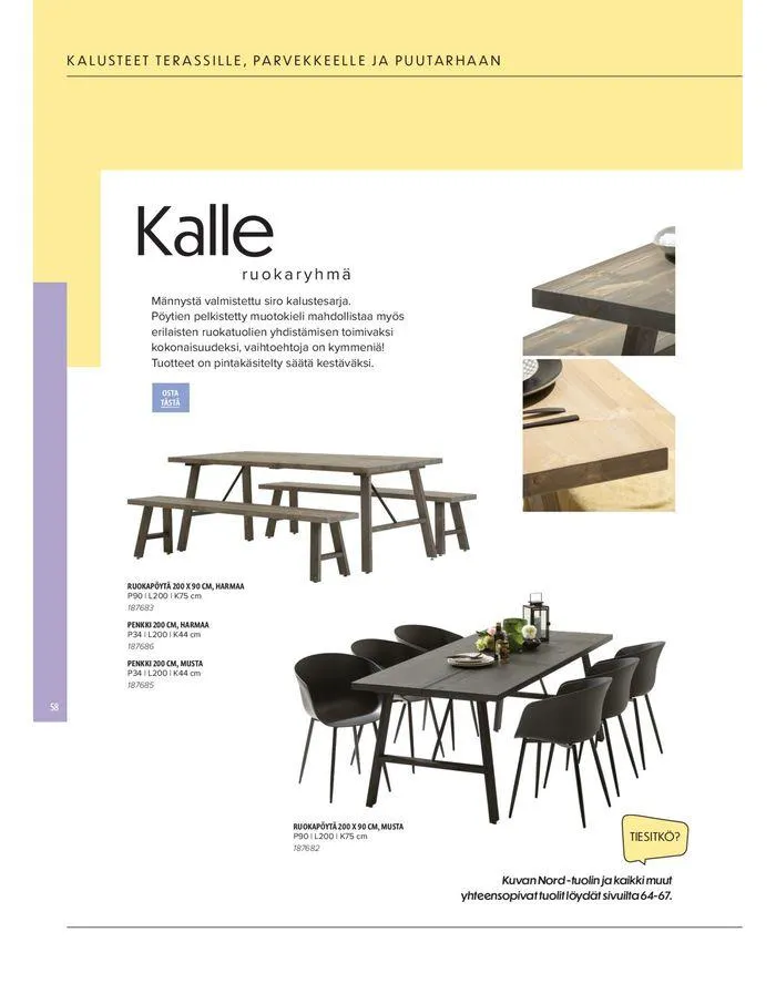 Kesa 2024 voimassa alkaen 20. maaliskuuta - 31. elokuuta 2024 - Tarjouslehti sivu 58
