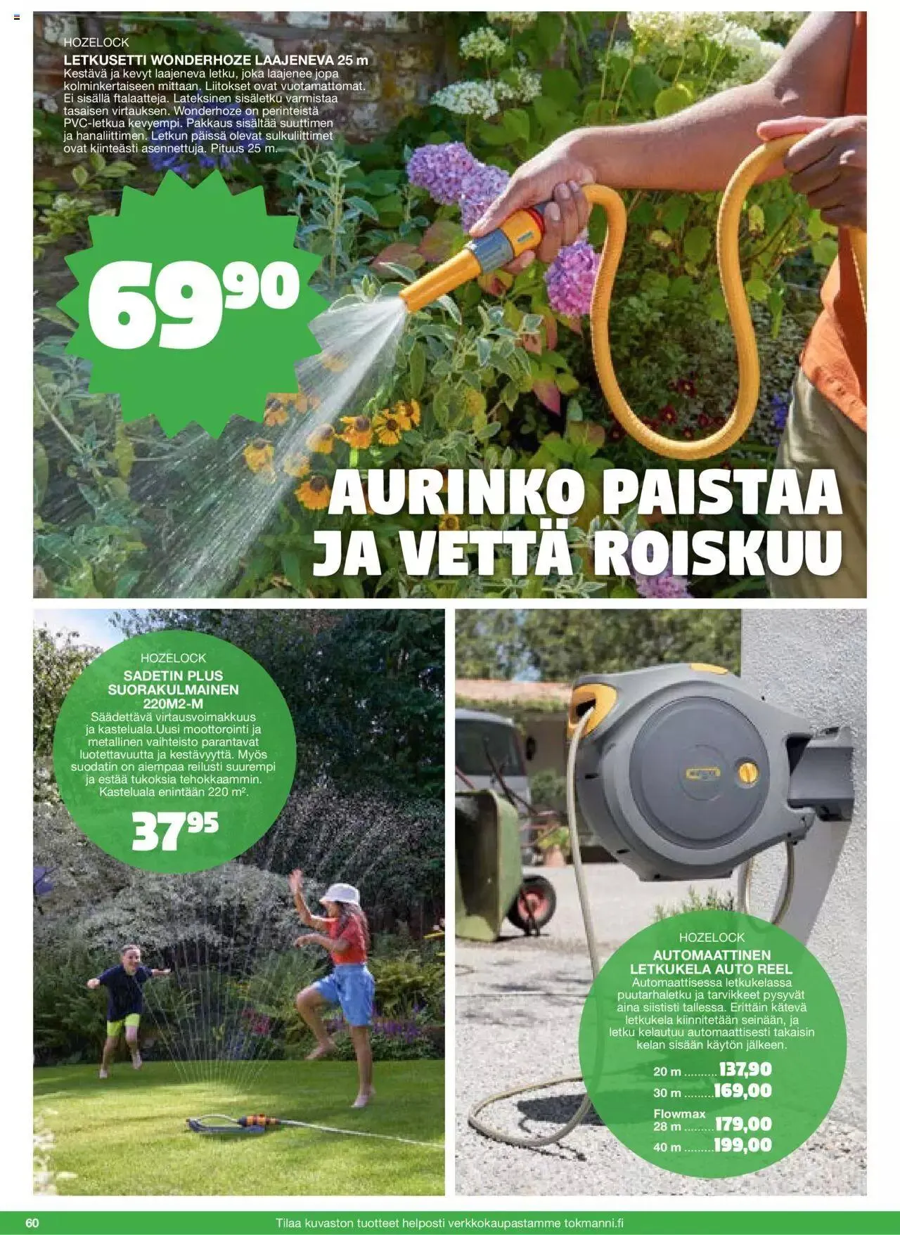 Tokmanni - Kesä 2024 voimassa alkaen 1. huhtikuuta - 31. joulukuuta 2024 - Tarjouslehti sivu 60