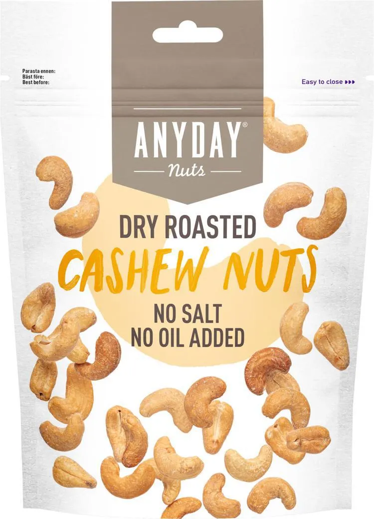 Anyday Cashew pähkinät 140g