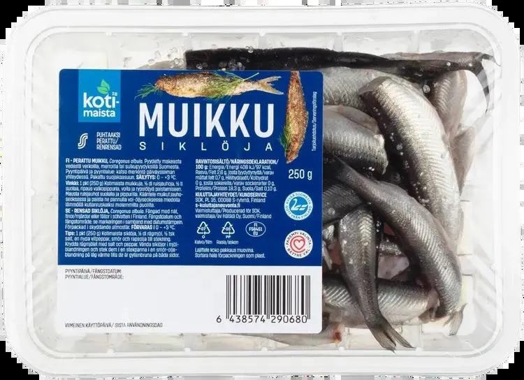 Kotimaista Muikku 250g