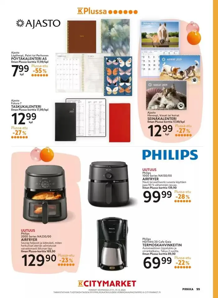 Pirkka 12/2024 voimassa alkaen 27. marraskuuta - 11. joulukuuta 2024 - Tarjouslehti sivu 107