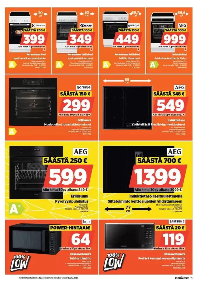 Power tarjoukset voimassa alkaen 24. helmikuuta - 20. huhtikuuta 2025 - Tarjouslehti sivu 17