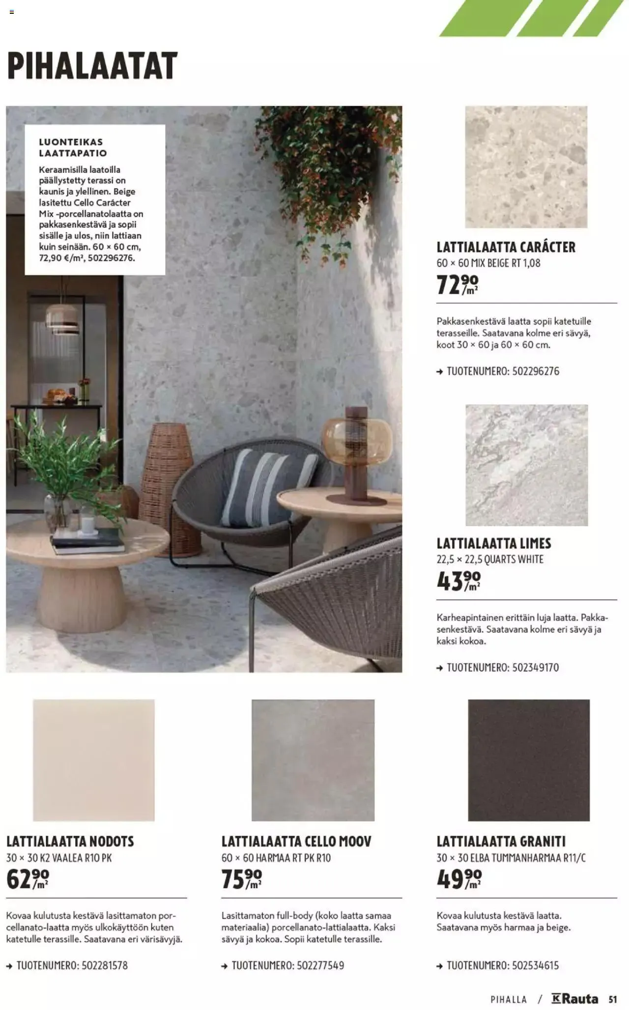K-Rauta - Pihalla 2023 voimassa alkaen 27. maaliskuuta - 31. joulukuuta 2023 - Tarjouslehti sivu 51
