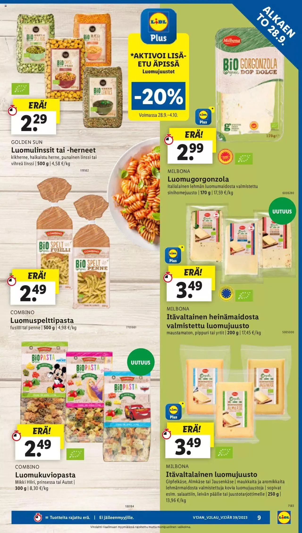 Lidl tarjoukset voimassa alkaen 28. syyskuuta - 4. lokakuuta 2023 - Tarjouslehti sivu 13