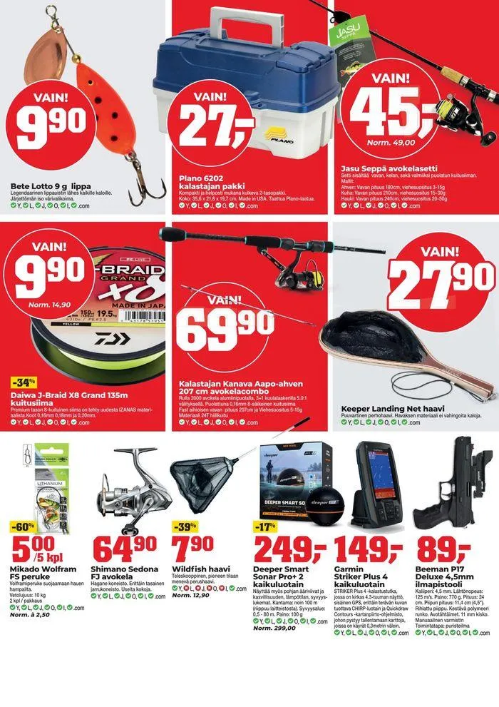 Kesalomalle kaikki karkkaiselta voimassa alkaen 29. toukokuuta - 11. kesäkuuta 2024 - Tarjouslehti sivu 9
