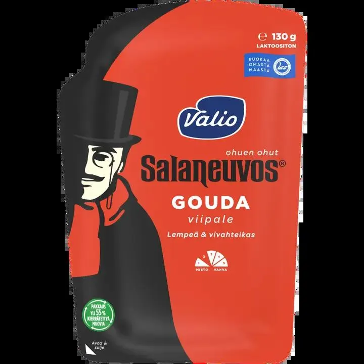 Valio Salaneuvos® gouda ohuen ohut e130 g viipale