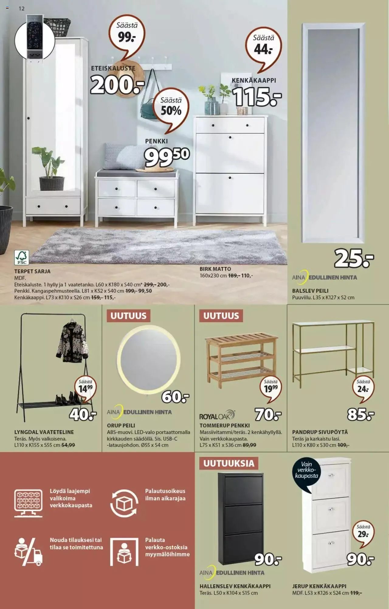 JYSK - Viikon tarjoukset voimassa alkaen 28. elokuuta - 31. joulukuuta 2023 - Tarjouslehti sivu 13