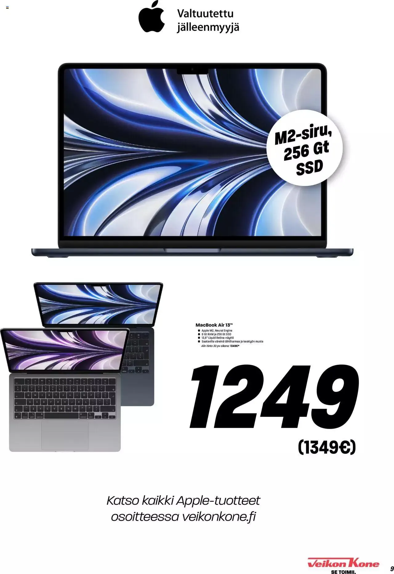 Veikon Kone tarjoukset voimassa alkaen 11. syyskuuta - 31. joulukuuta 2023 - Tarjouslehti sivu 9