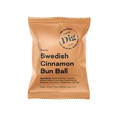 DIG-kanelipulla-pallo, 25 g