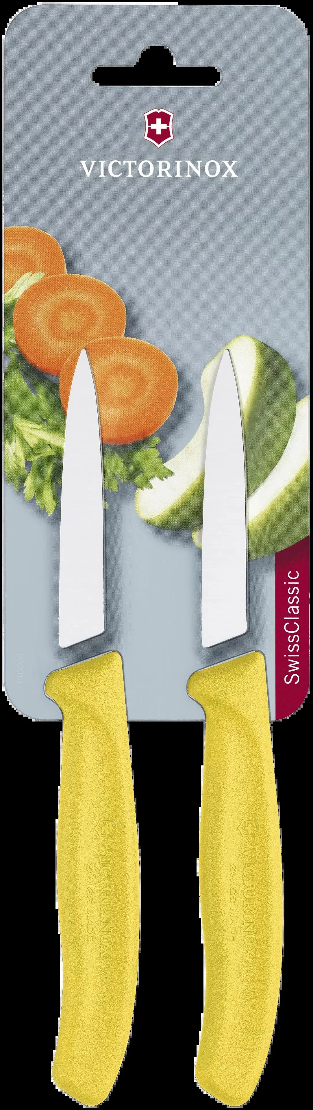 Victorinox pikkuveitsisetti 2 kpl 8 cm keltainen
