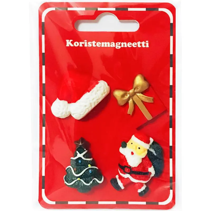Koristemagneetti 4 kpl joulu