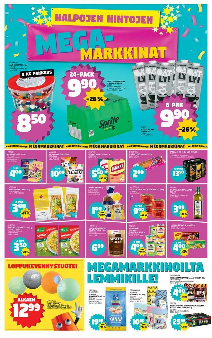 Mega- markkinat voimassa alkaen 29. heinäkuuta - 4. elokuuta 2024 - Tarjouslehti sivu 15